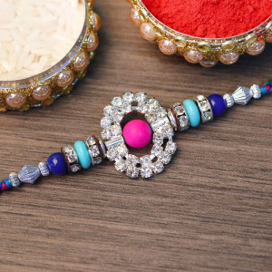 American Diamond Rakhi