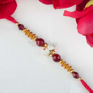 Gold Rakhi