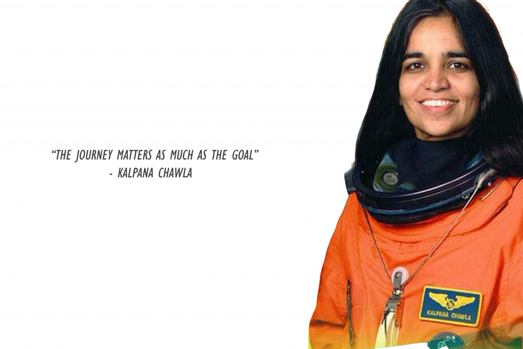 First woman on space