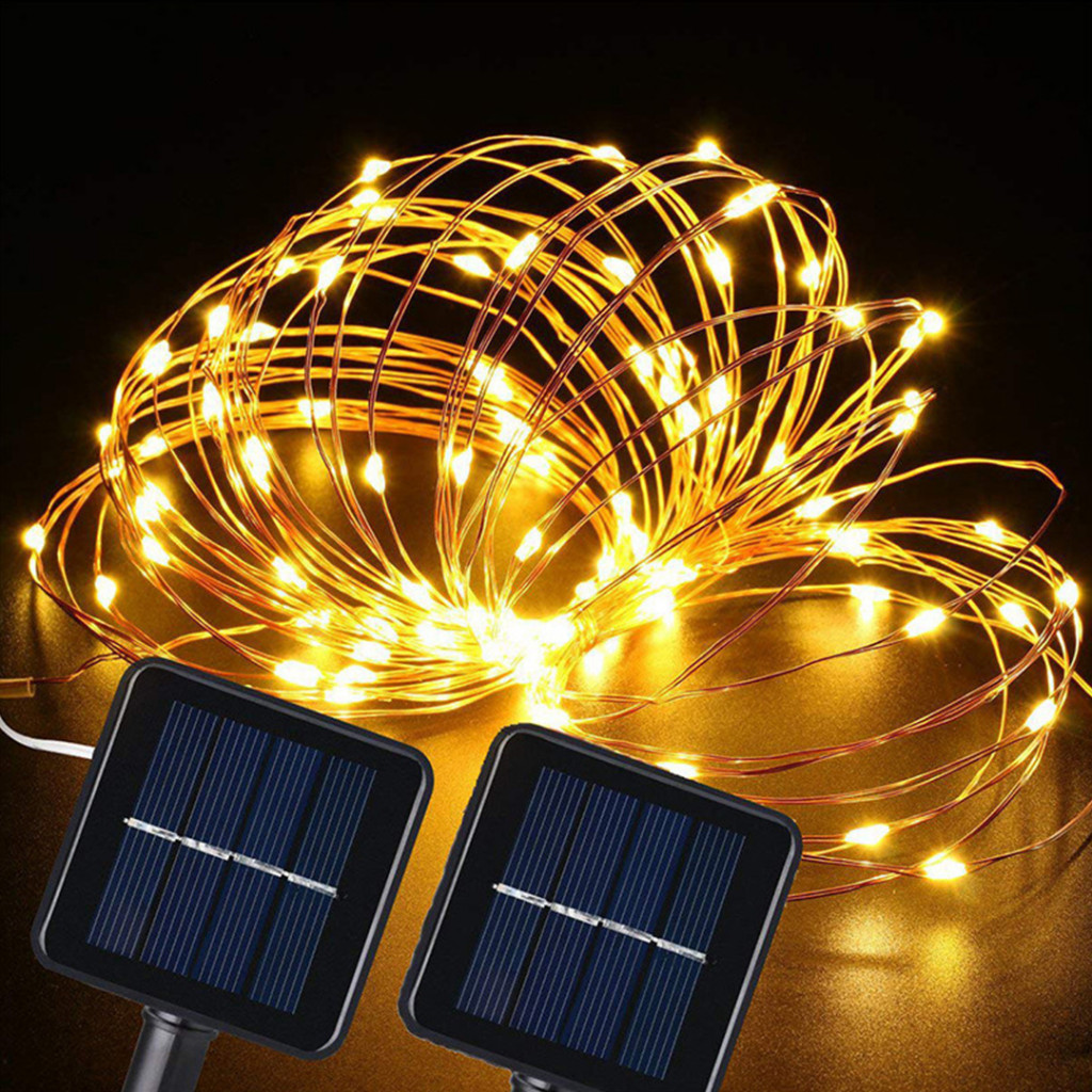 Use Solar powered fairy lights