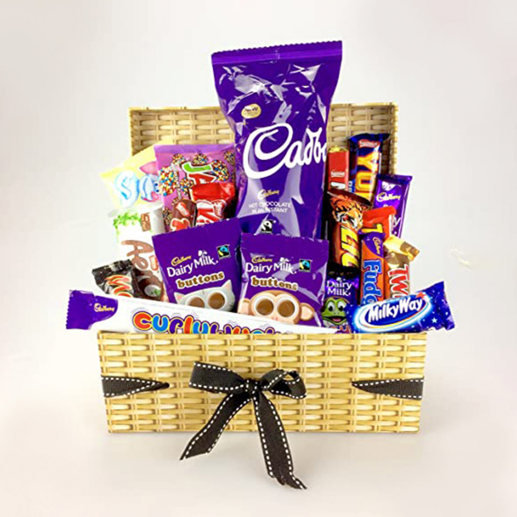 Hamper of chocolates