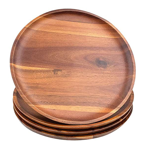 Wooden plates