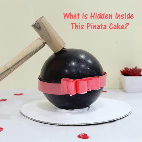 What is Hidden Inside This Pinata Cake