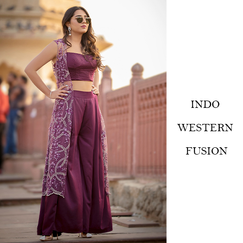 Indo Western fusion