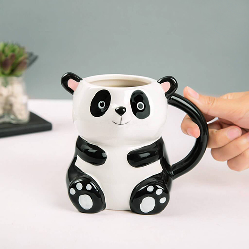 Tired as a Mother Panda Bear Coffee Cup | Gift for Mom | Fun Coffee Cups |  Cute Panda Coffee Mugs | Panda Mug