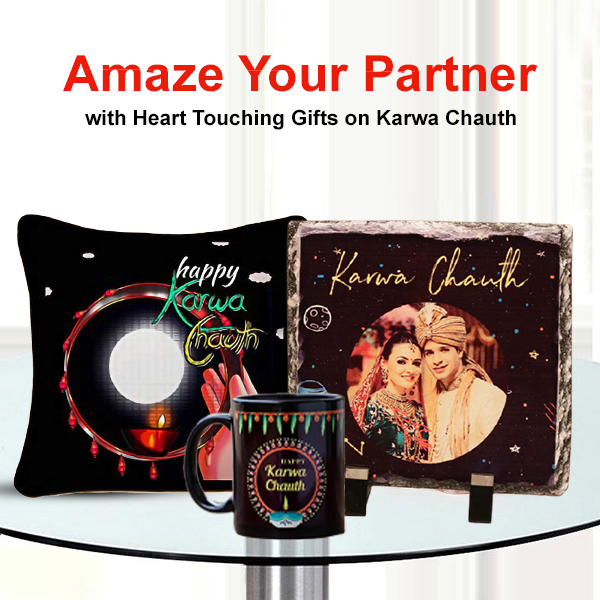 Amaze Your Partner with Heart Touching Gifts on Karwa Chauth