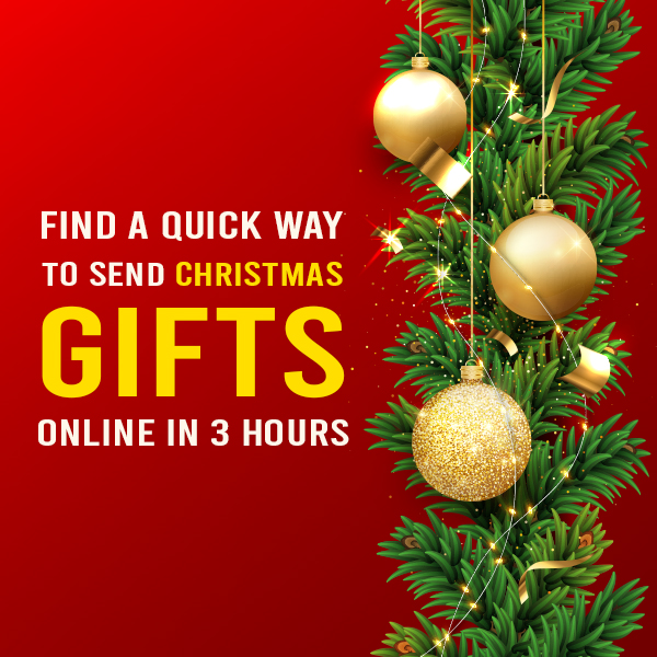 Find A Quick Way To Send Christmas Gifts Online In 3 Hours