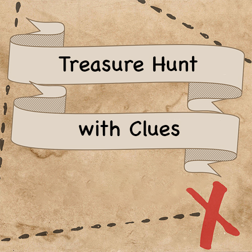 Treasure Hunt with Clues