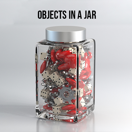 Objects In A Jar