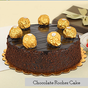 Chocolate Rocher Cake