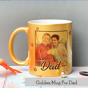 Golden Mug For Dad