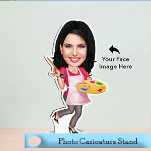 Photo Caricature Stand