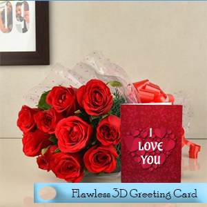 Flawless 3D Greeting Card