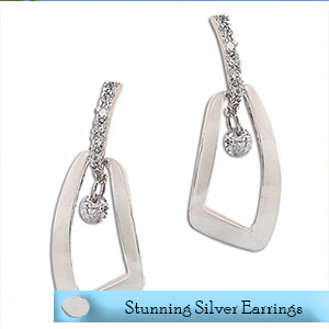 Stunning Silver Earrings