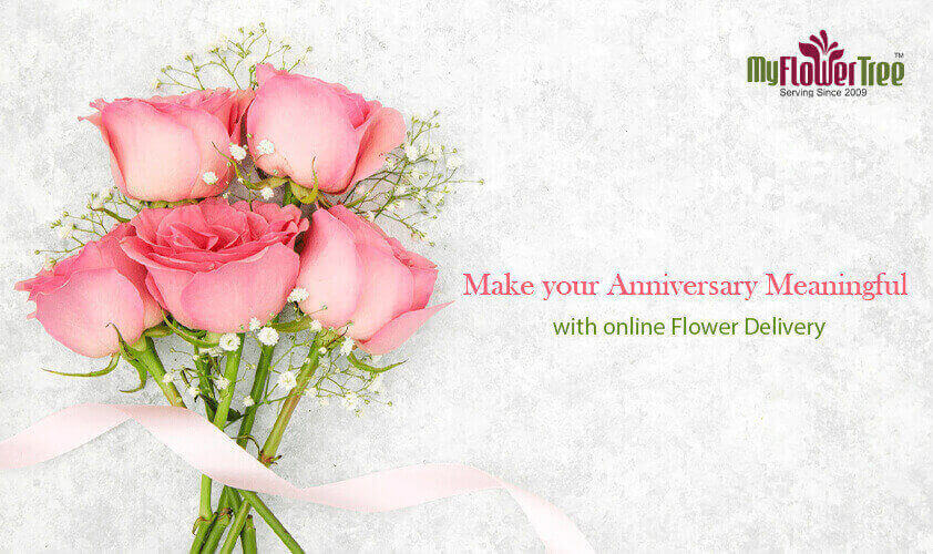 Make your anniversary meaningful with online flower delivery