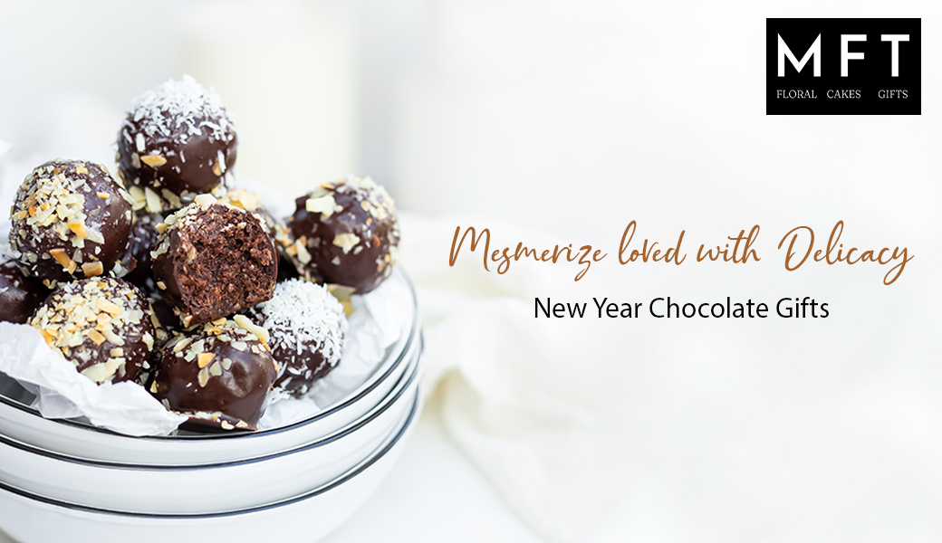 Mesmerize loved with delicacy New Year Chocolate