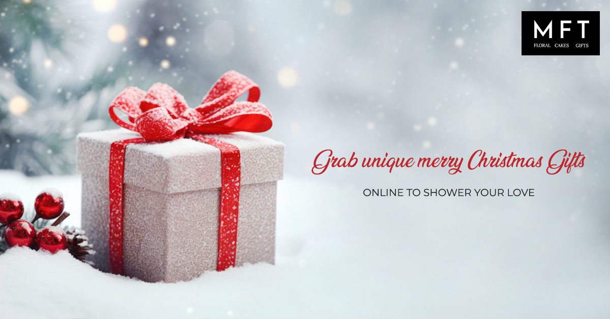 Grab unique merry Christmas Gifts Online to shower your