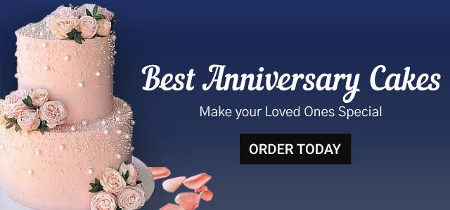 Online Anniversary Cake Delivery in Noida With Free Delivery