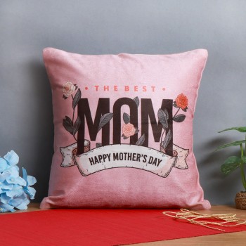 One Happy Mothers Day Printed Theme Cushion
