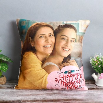 Mothers Day Personalised Photo Cushion