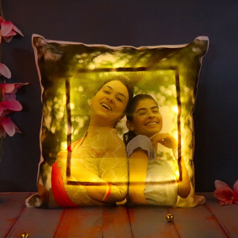 Mom LED Personalized Cushion 