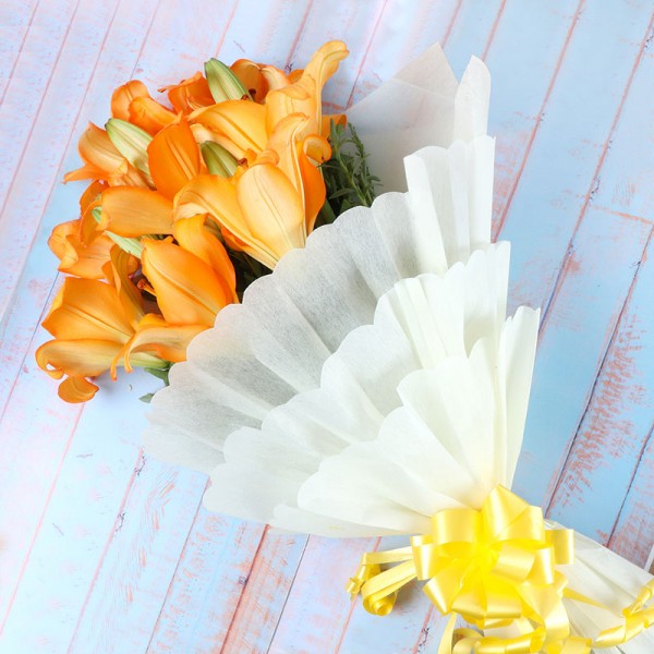 Orange Lilies Bouquet