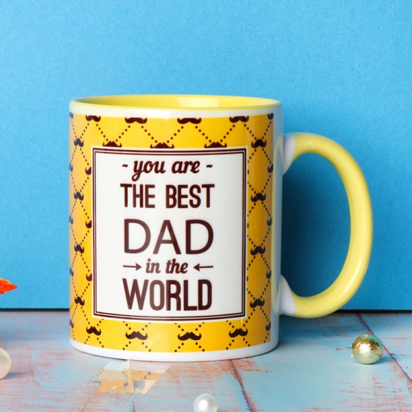 Printed Quote Mug for Dad