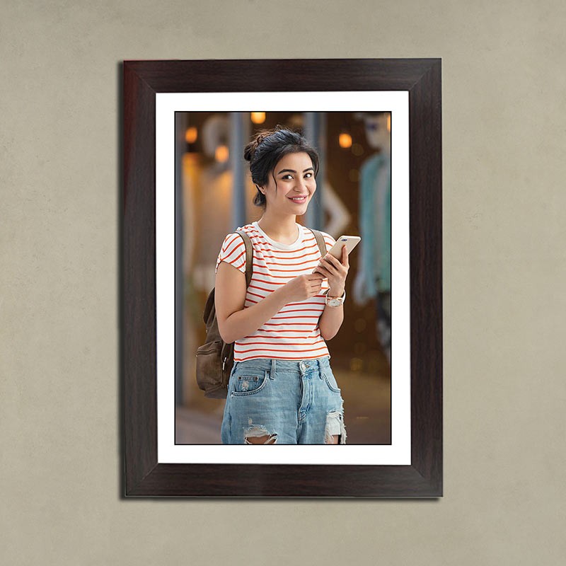 Black Portrait Frame For Her