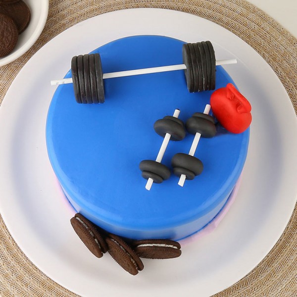 Cake Design Ideas for Gym Lover - Bakingo Blog