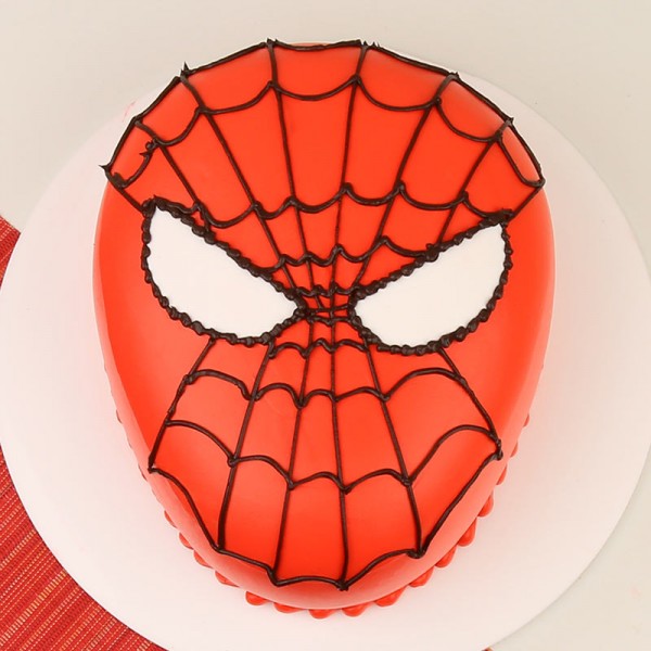 Spiderman Cream Cake- MyFlowerTree