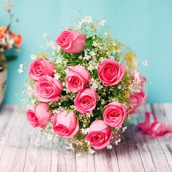 Pink Bloom Roses