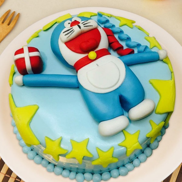 Doraemon Cake | Very Easy Doraemon Cake | How To Make Doraemon Cake | Kids  Birthday Cake - YouTube