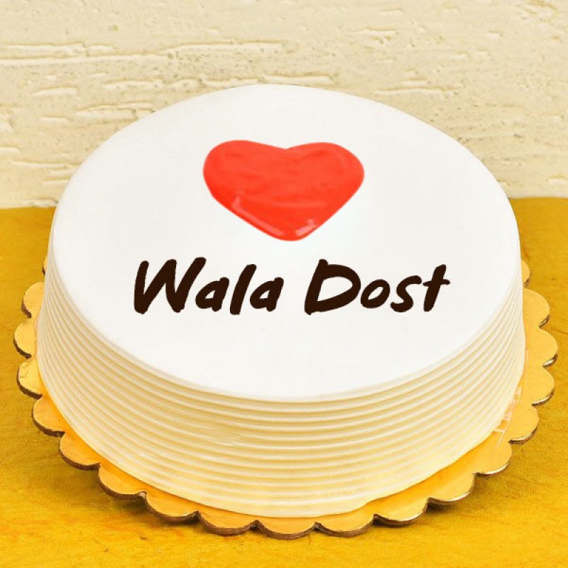 Half Kg Designer Cake for Friends