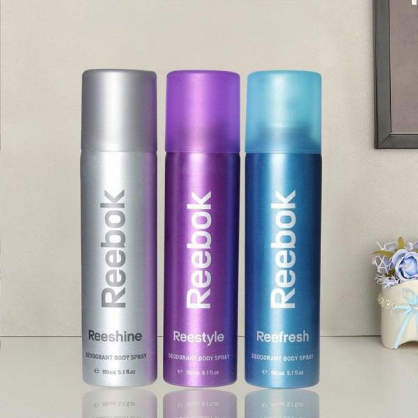 Set of 3 Reebok Perfume Spray