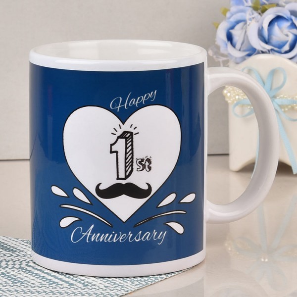 1st Anniversary Mug For Hubby