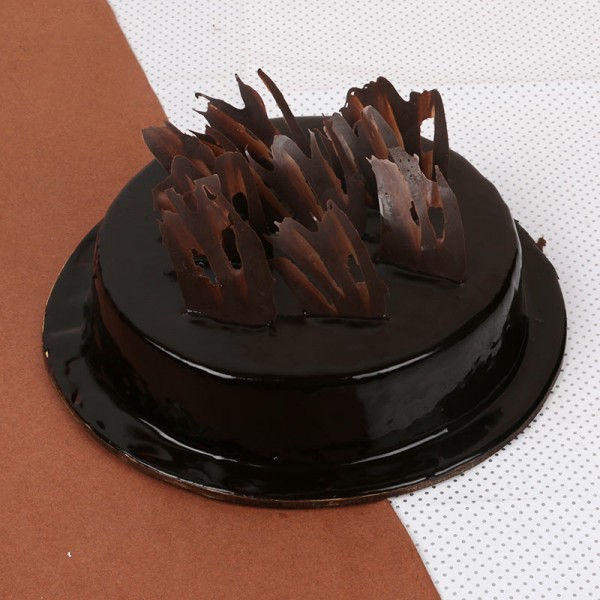 Chocolate Truffle Cake EGGLESS