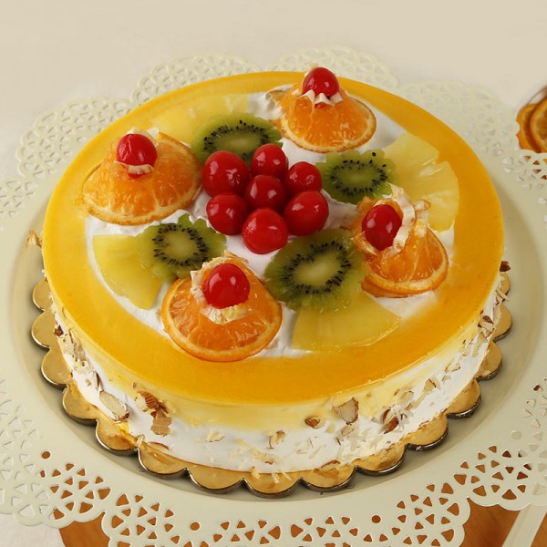 The Best Rich Fruit Cake Recipe with Alcohol or OJ - Veena Azmanov