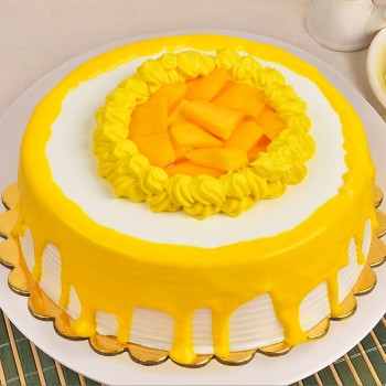 eggless mango cake recipe
