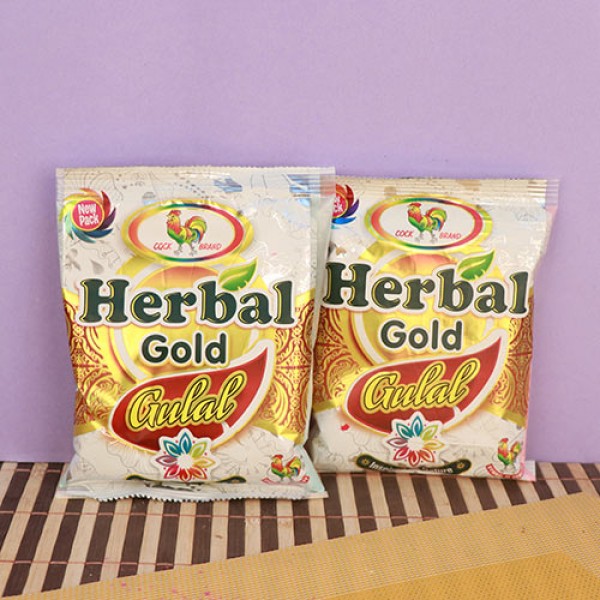 Pack of Organic Gulal for Holi