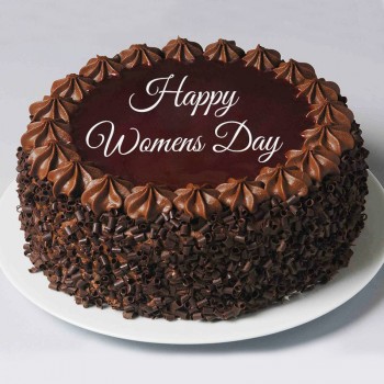 Half Kg Womens Day Chocolate Cream Cake