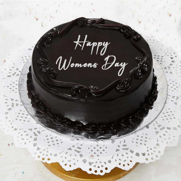 Half Kg Chocolate Truffle Cake for Womens Day