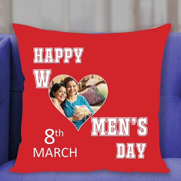 Womens Day Personalised Cushion