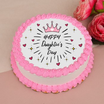 Cute Pineapple Photo Cake