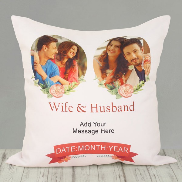 Personalised Cushion for Anniversary