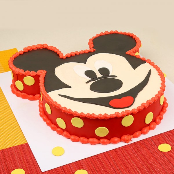 Mickey Mouse Theme Cake