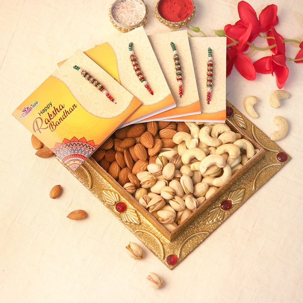 Dry Fruit Rakhi Box