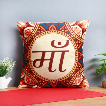 One Ma Printed Ethnic Cushion