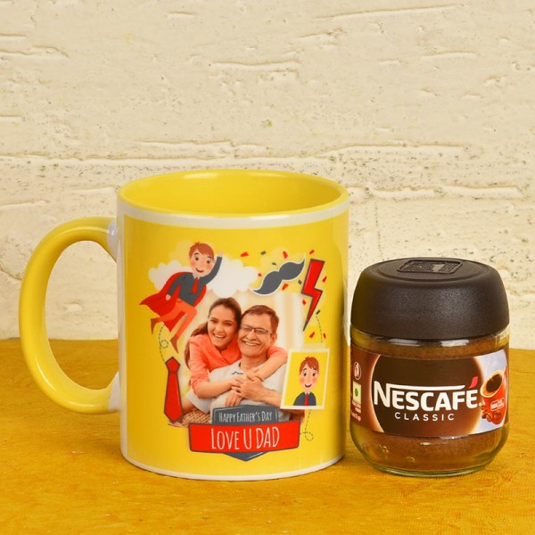 Personalised Mug N Coffee Combo For Dad