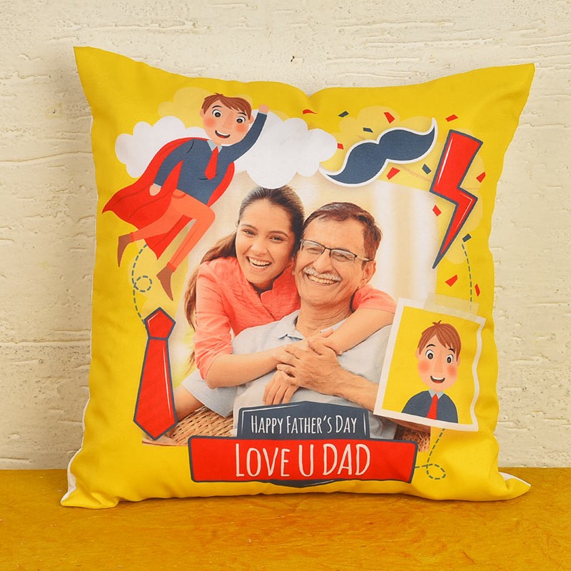 Fathers Day Personalised Cushion