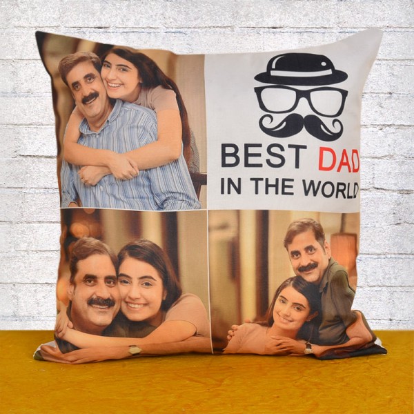 Best Dad Personalised Cushion